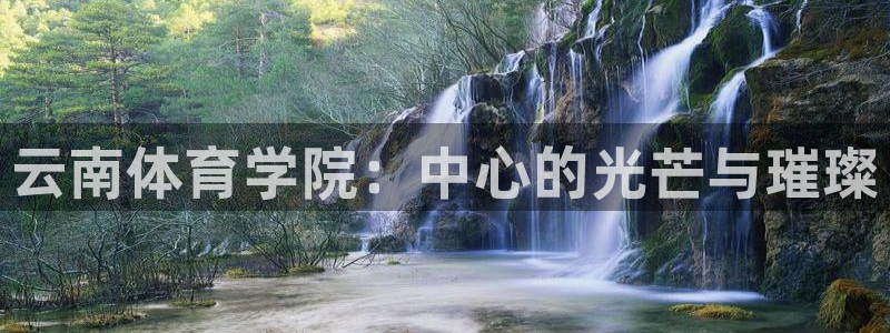 米兰体育官网下载平台注册流程视频：云南体育学院：中心